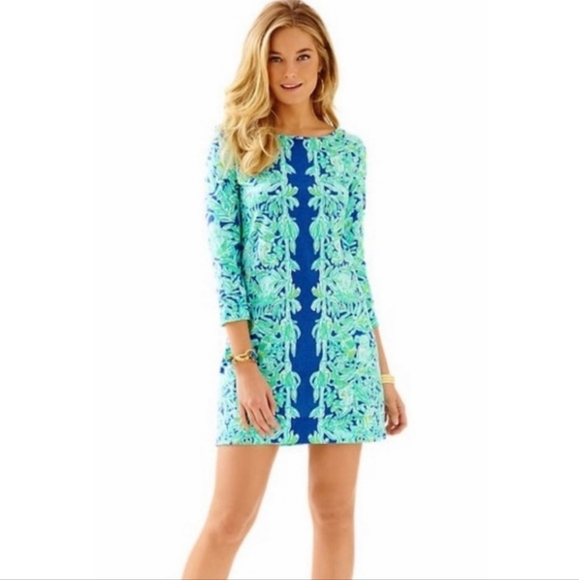 Lilly Pulitzer Dresses & Skirts - 🎉Host Pick🎉 Lilly Pulitzer Marlowe Koala the Wild in Poolside Blue - XXS